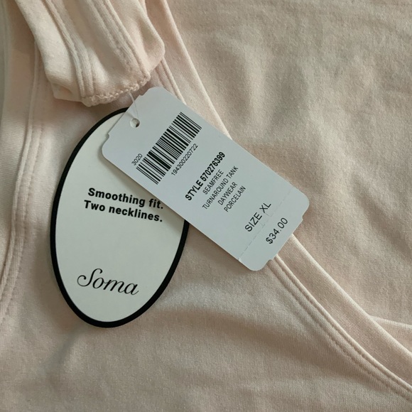 Soma under (or over) garment (tank)  brand new - Picture 2 of 4